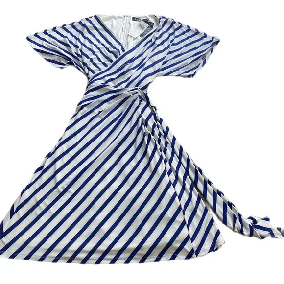 Ralph Lauren Black Label | Dresses | Lauren Ralph Lauren Black Label Blue And White Striped Wrapdetail Jersey Dress | Poshmark Ralph Lauren Black Label | Dresses | Lauren Ralph Lauren Black Label Blue And White Striped Wrapdetail Jersey Dress | Poshmark
